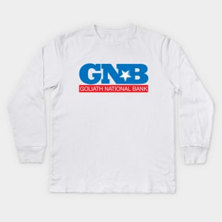 Goliath National Bank Kids Long Sleeve T-Shirt